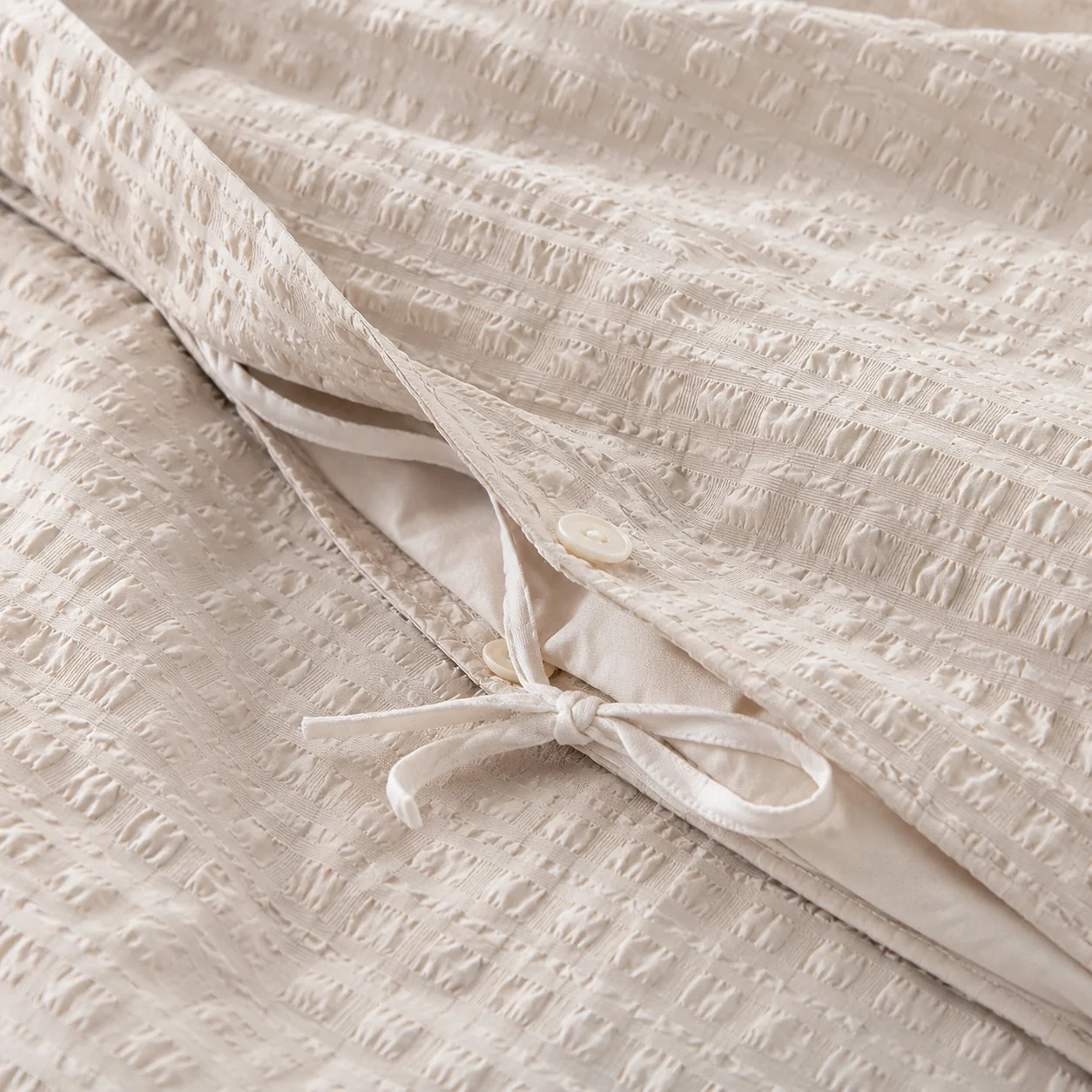 Pebbleloft Textured Duvet Cover Set - Image 2