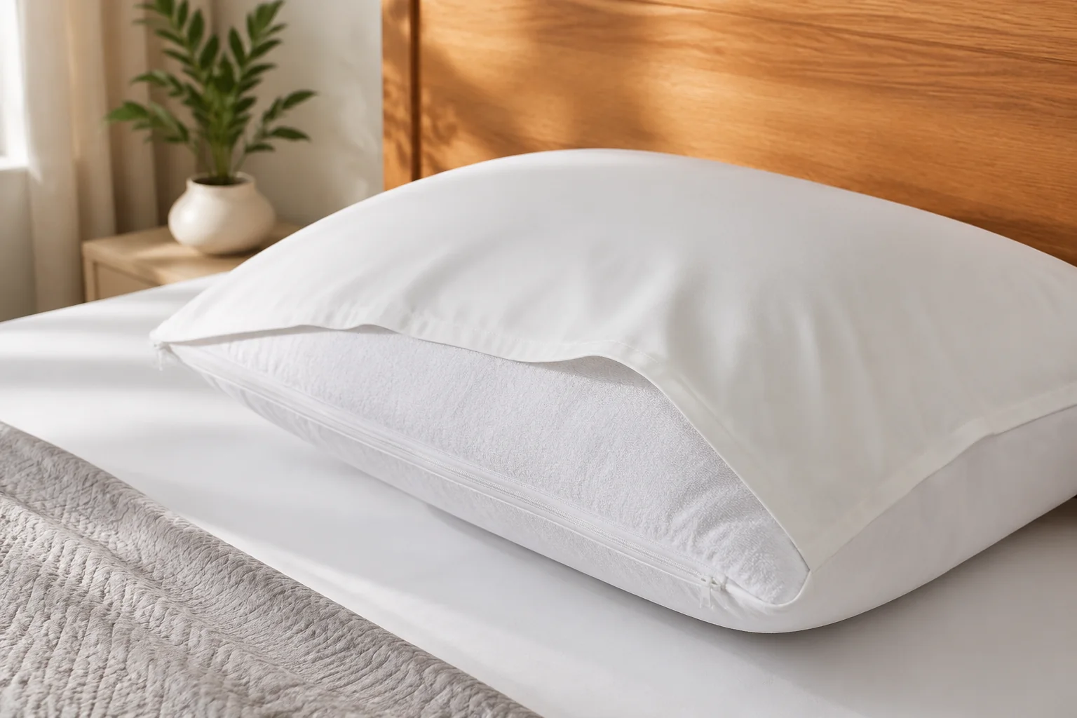 Pebbleloft Waterproof Pillow Protector Pair - Image 3