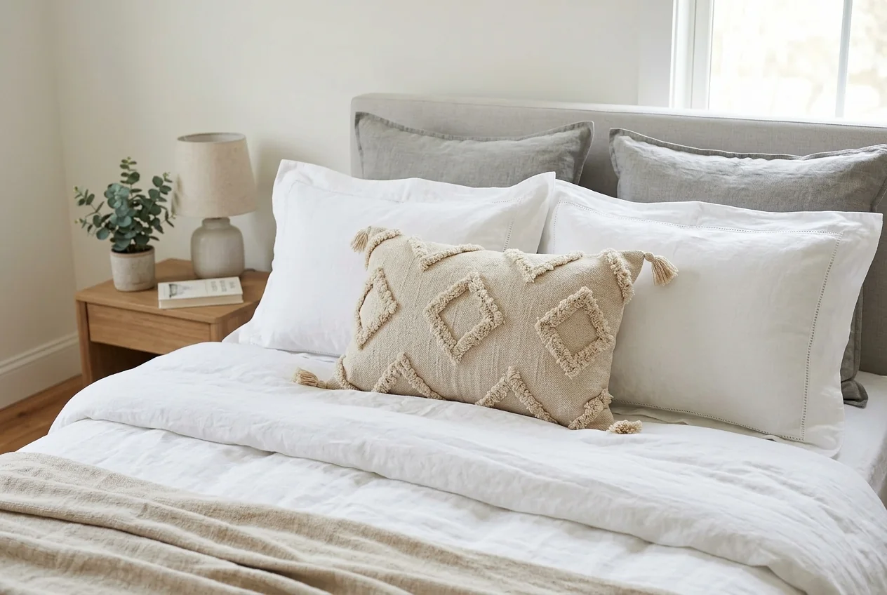 Pebbleloft Tufted Decorative Pillow - Image 3