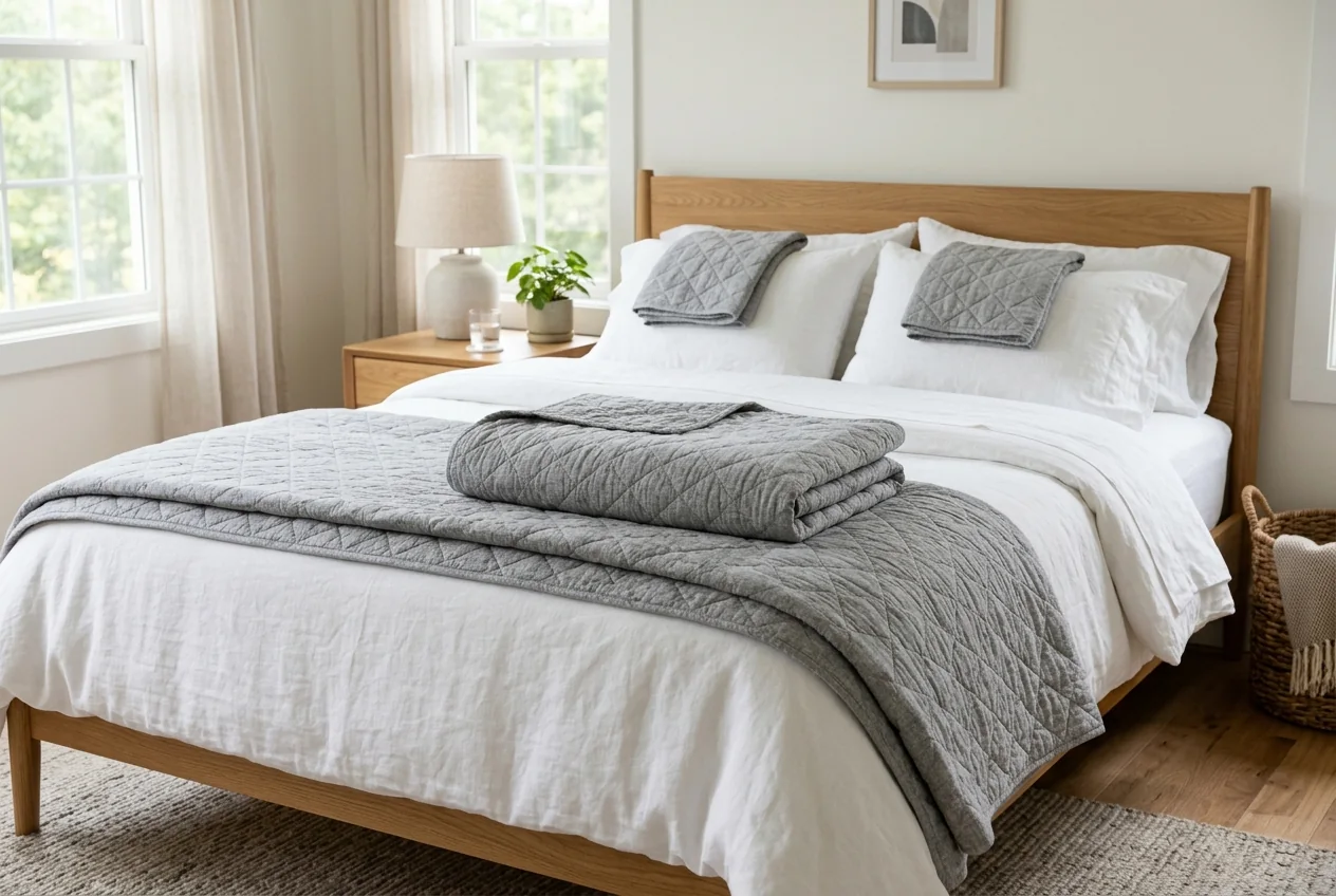 Pebbleloft Lightweight Coverlet Set - Image 3