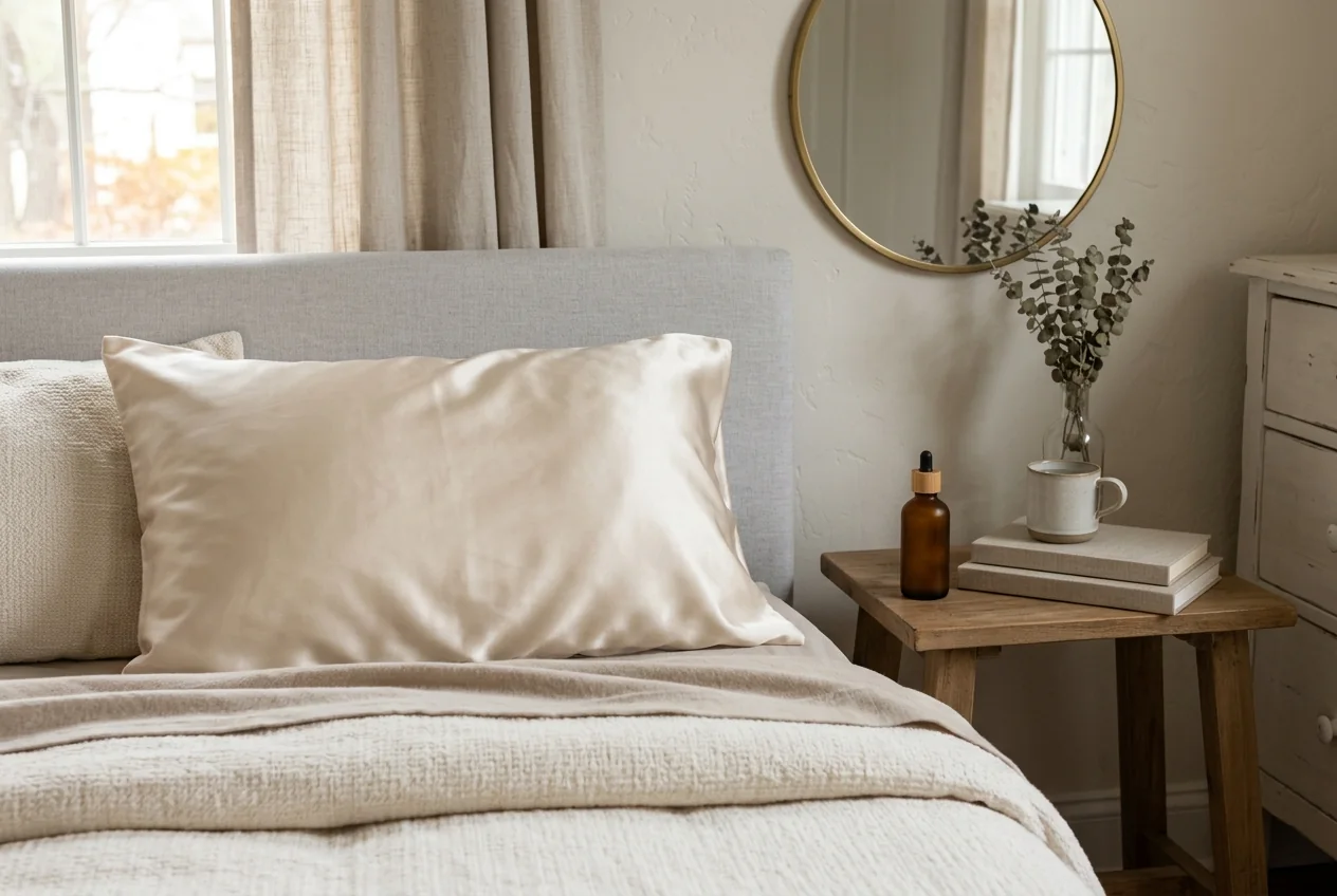Pebbleloft Satin Sleep Pillowcase - Image 3