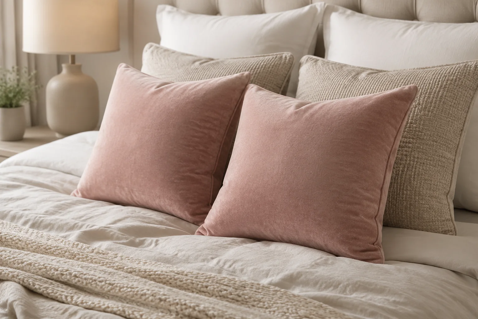 Pebbleloft Velvet Accent Pillow Cover Pair - Image 3