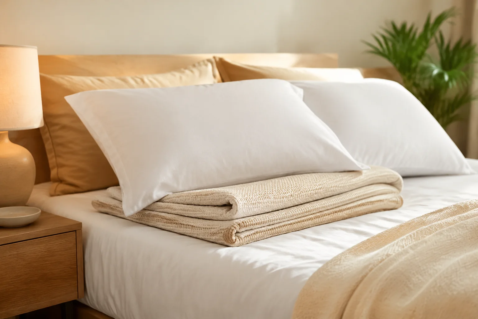 Pebbleloft Cotton-Blend Bed Blanket - Image 3