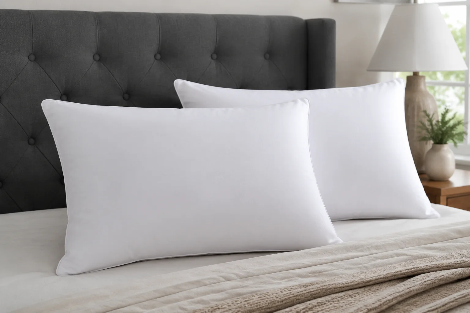 Pebbleloft Down-Alternative Pillow Pair - Image 3