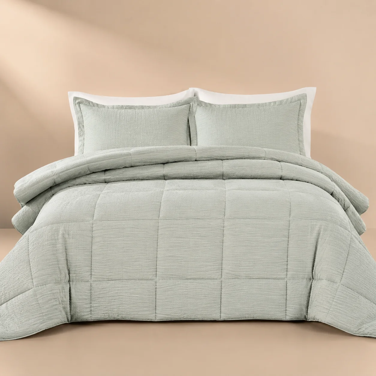 Pebbleloft Seersucker Comforter Set