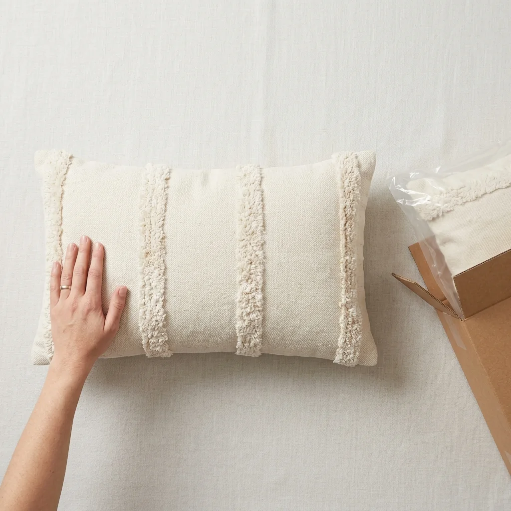 Pebbleloft Tufted Decorative Pillow - Image 4